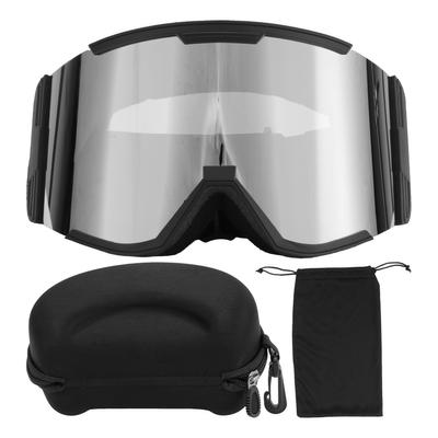 Adult Ski Goggles Double Layer Anti Fog Large Field Cylindrical Snow Goggles Windproof Climbing Glasses