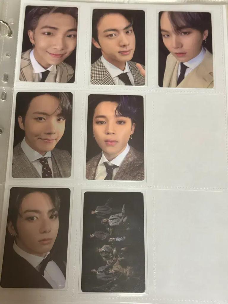 BTS Bangtan Mapsoul 7 Album Poca Mots7 Photocard Used