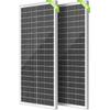 RVPOZWER 100W 12V Solar Panel 12BB Monocrystalline High Efficiency Module for Roof Mount Off Grid Power System Wholesale 4