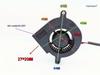 Silent 4520 Turbo Projector Blower Cooling Fan 12V BUB0412LD-00 (4.5CM)