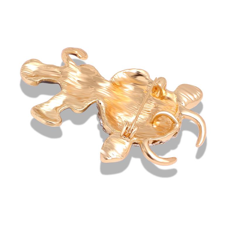 Cute Cartoon Calf Dripping Oil Brooch for the Year of the Ox