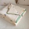 A-Class Milk Cotton Soy Fiber Summer Cool Quilt: Machine Washable for Dorms & Kids, Perfect for AC Use