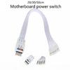 20/30/50cm Motherboard Frontpanel-Kabel Universal 9-Pin F-PANEL Adapter Mit Beschrifteten Steckverbindern Für PC-Gehäuse DIY Modding