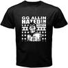 Gg Allin Hated In The Nation Punk Rock Men's Black Men T Shirt Size