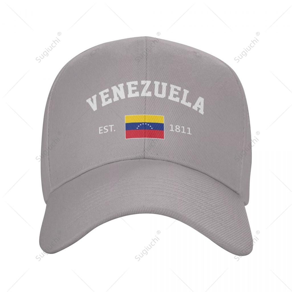 Unisex Baseball Cap Venezuela EST Independence Day Wild Sun Shade Peaked Adjustable Outdoor Caps for Unisex Women