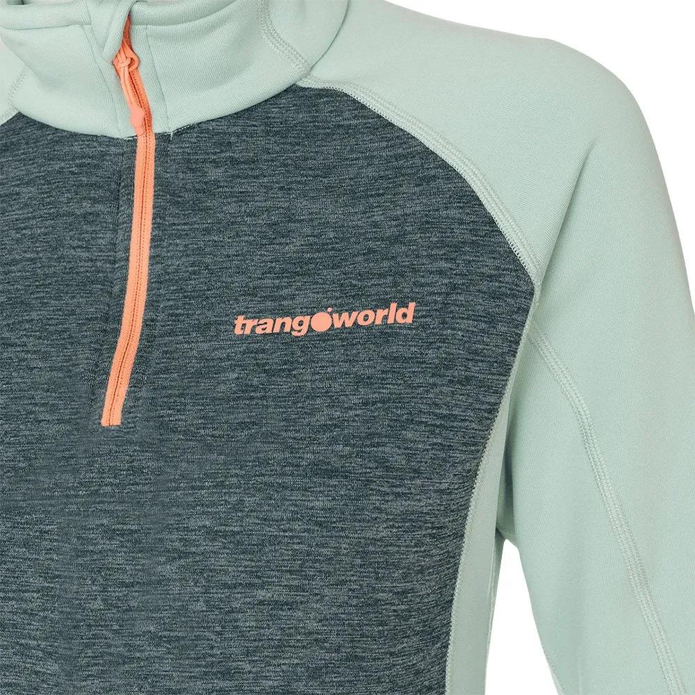 Trangoworld Fleece Pullover with Half Zip Palieres