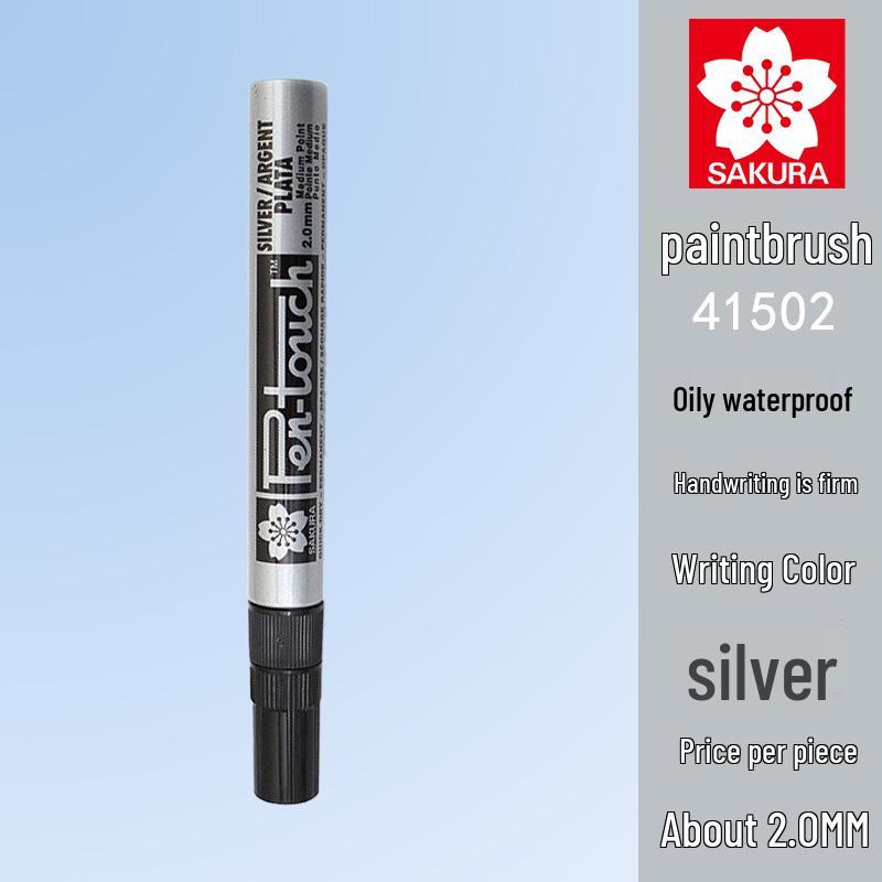 Sakura Flower Gilding & Outline Pen Set - Gold & Silver