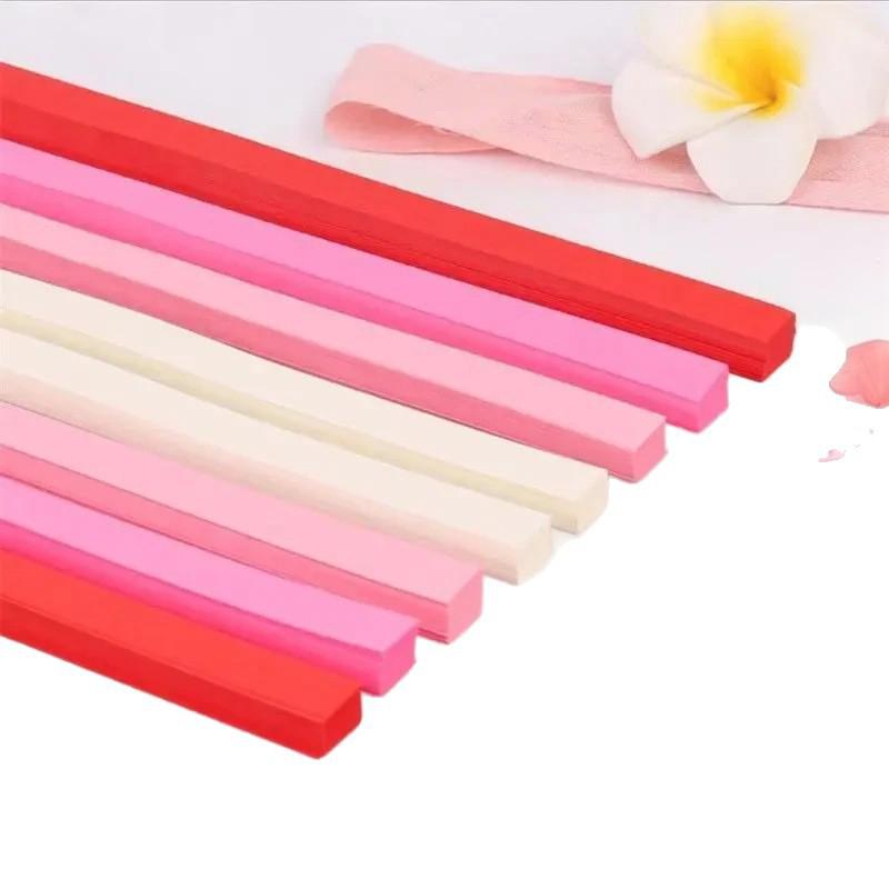 Gradient Color Origami Star Strips for Children - Handmade Paper Pentagram for Lucky Star Bottle