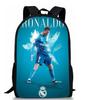 Football Schoolbag Surrounding Primary And Secondary School Students Backpack Miami International Player Backpack Single-Layer Bag