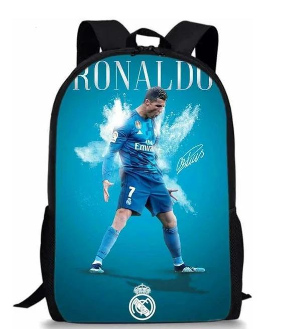 Football Schoolbag Surrounding Primary And Secondary School Students Backpack Miami International Player Backpack Single-Layer Bag