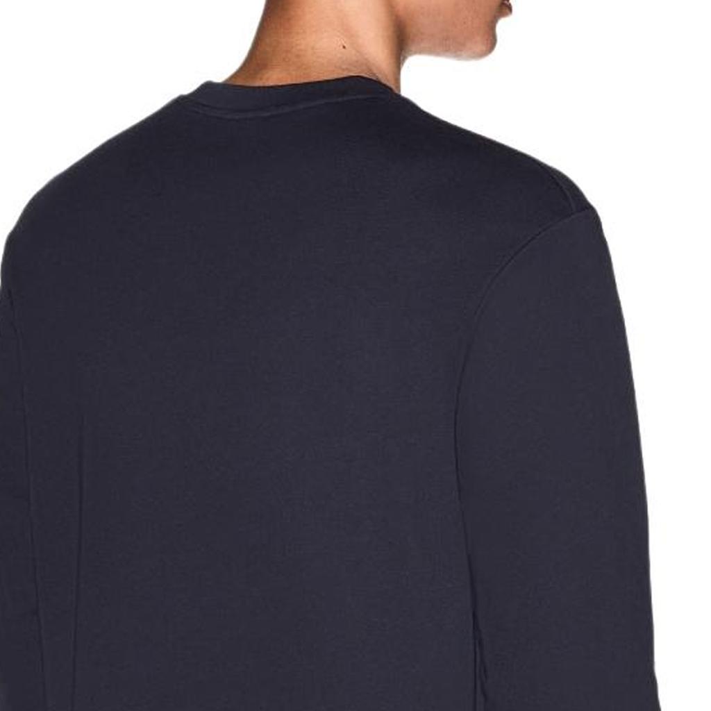 Armani Exchange Round Neck Pullover Letter Print Loose Twill Fleece Sweatshirt Men Sweatshirt XM002446-AF22124-UB101