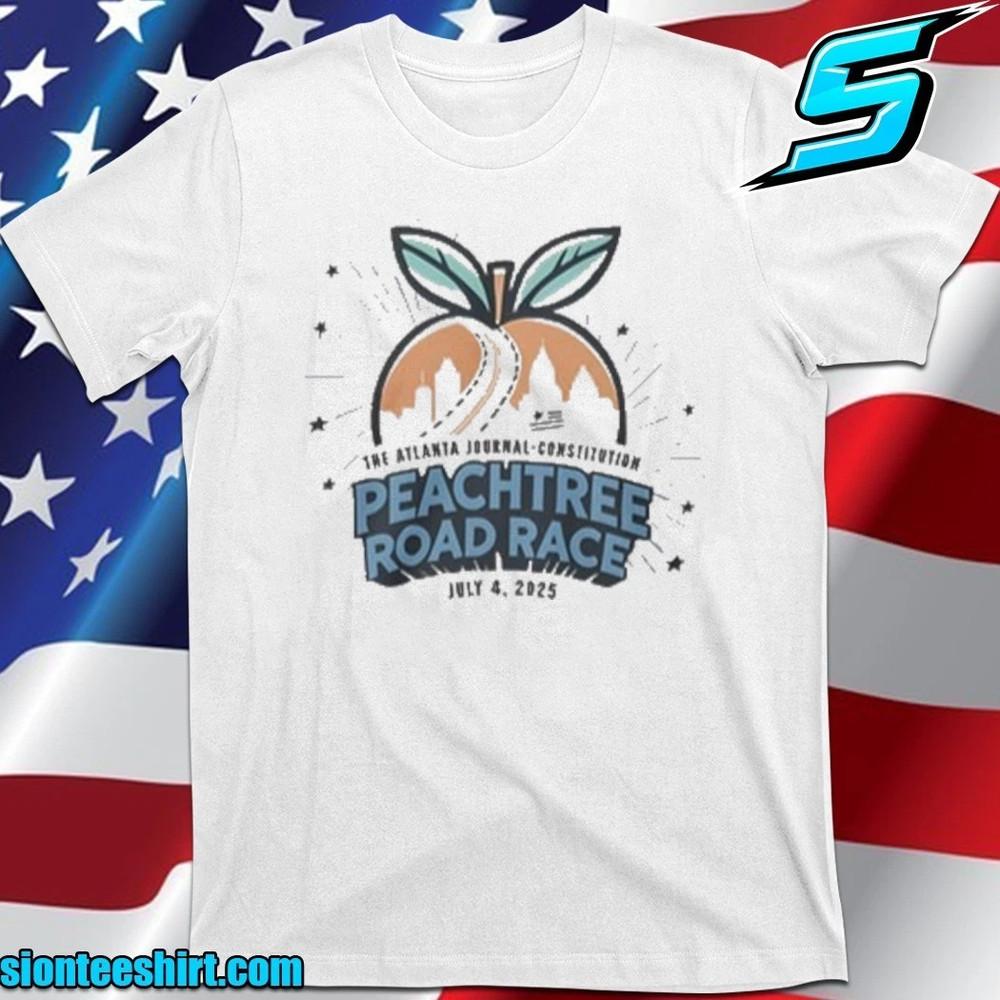 Peachtree Road Race July 4 2025 Official T-Shirt, Shirt 2025 Size S-4XL Unisex T-Shirt XXXL