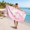 Large Beach TowelMy Melody Soft Absorbent Towel Beach Bath Home Use