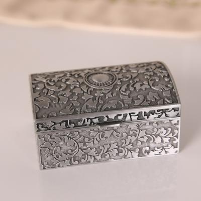 Zinklegering Europeisk kreativ retro klassisk Skattkista smyckesförvaringslåda Liten ring örhängen armband smyckeskrin