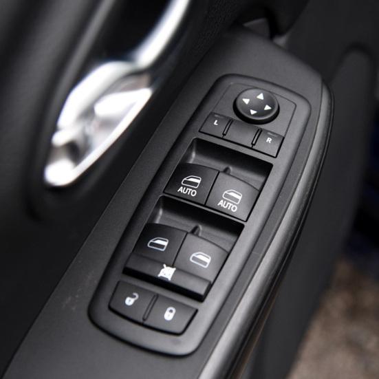 Window Control Switch 10 Sensitivity Replacement ABS Excellent Buttons Power Lifter Switch