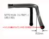 NITTO M137 SSB Handlebar Bar Clamp Drop Handle Diameter 31.8mm Silver/500mm