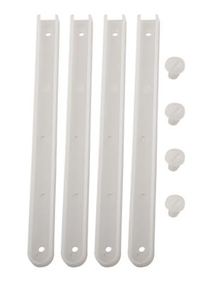 4pcs Cabinet Slides Furniture Guiding Silence Closing Slide Accessories Slide Replacement White House Hardware