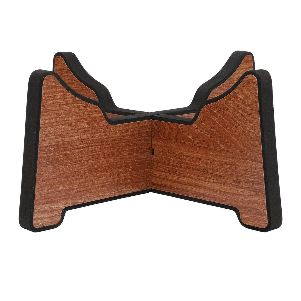 Ethereal Drum Stand Silicone Sound Insulation Layer Detachable Wooden Display Rack Handpan Tongue