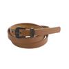 Women's Retro Leather Belt with Alloy Buckle - Versatile Fashion Waistband for Jeans