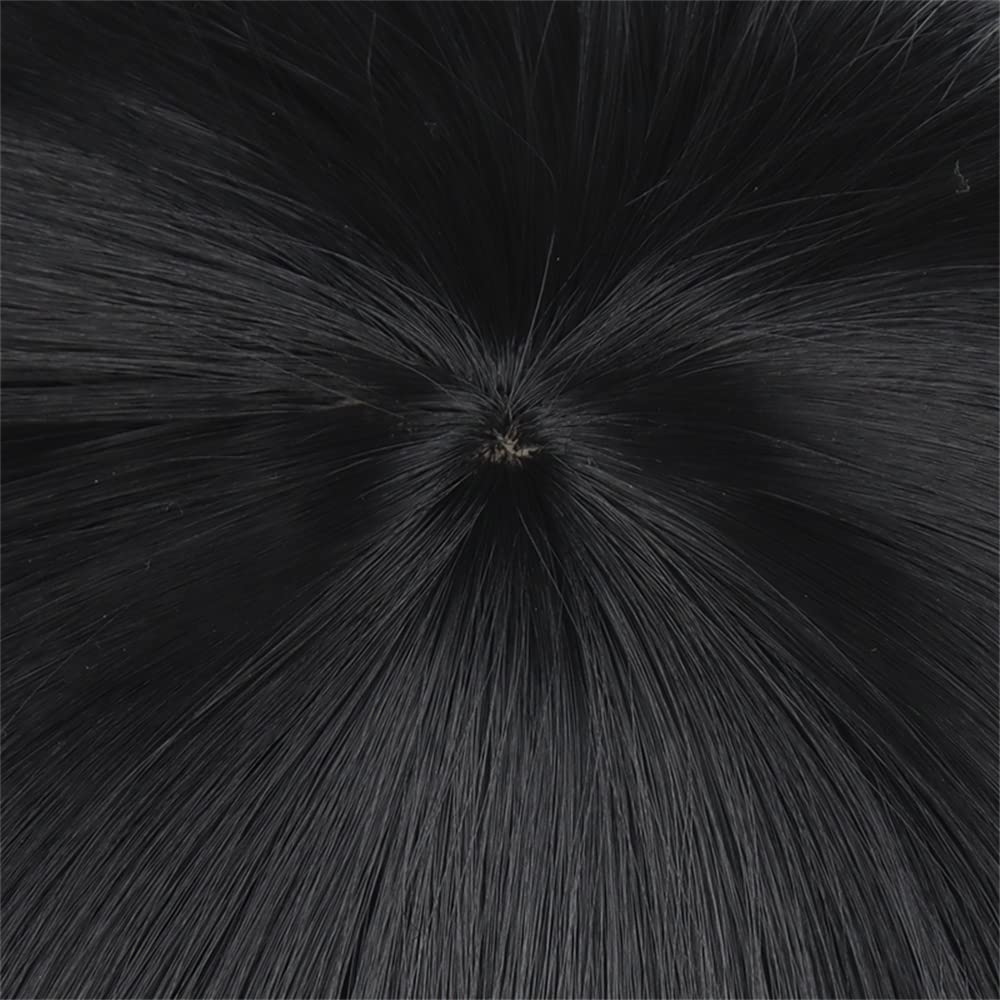 Eileen Blue Locks Rin Wig, Heat-Resistant, Anime Wig, Disguise Wig for School Festivals (Includes Net)
