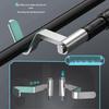 Universal Quick-Release Aluminum Fishing Rod Holder and Antenna Mount