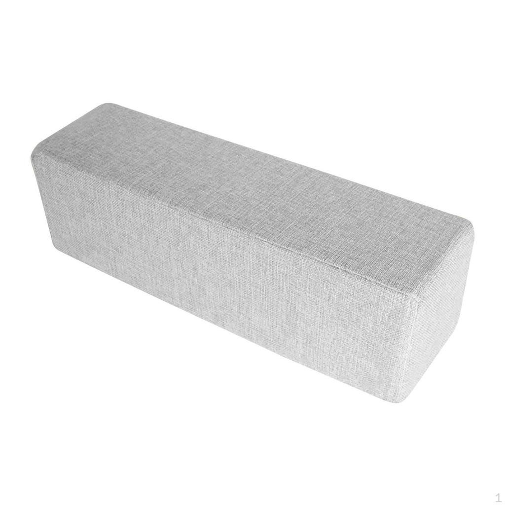 Arm Rest Cushion for Sofa Use with Lumbar Support Feature