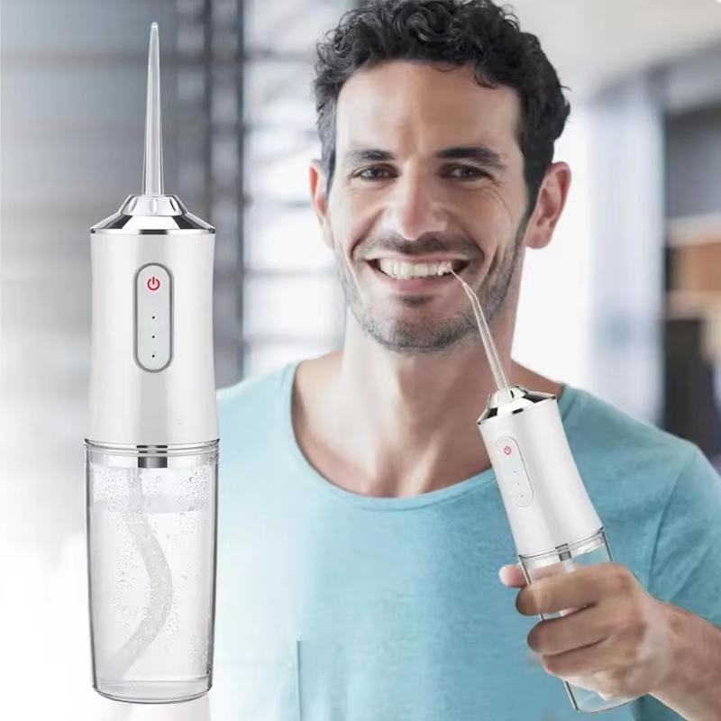 HDQ Portable Household Electric Tooth Washer Teeth Cleaning Oral Care No Harm To Teeth Dental Rechargeable Teeth Whitening