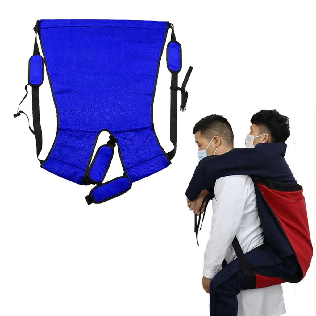 Patient Lifting Sling Breathable Shift Tightness Adjustment Multipurpose Devices Bed Assisted Reusable Straps for Disabled Adult