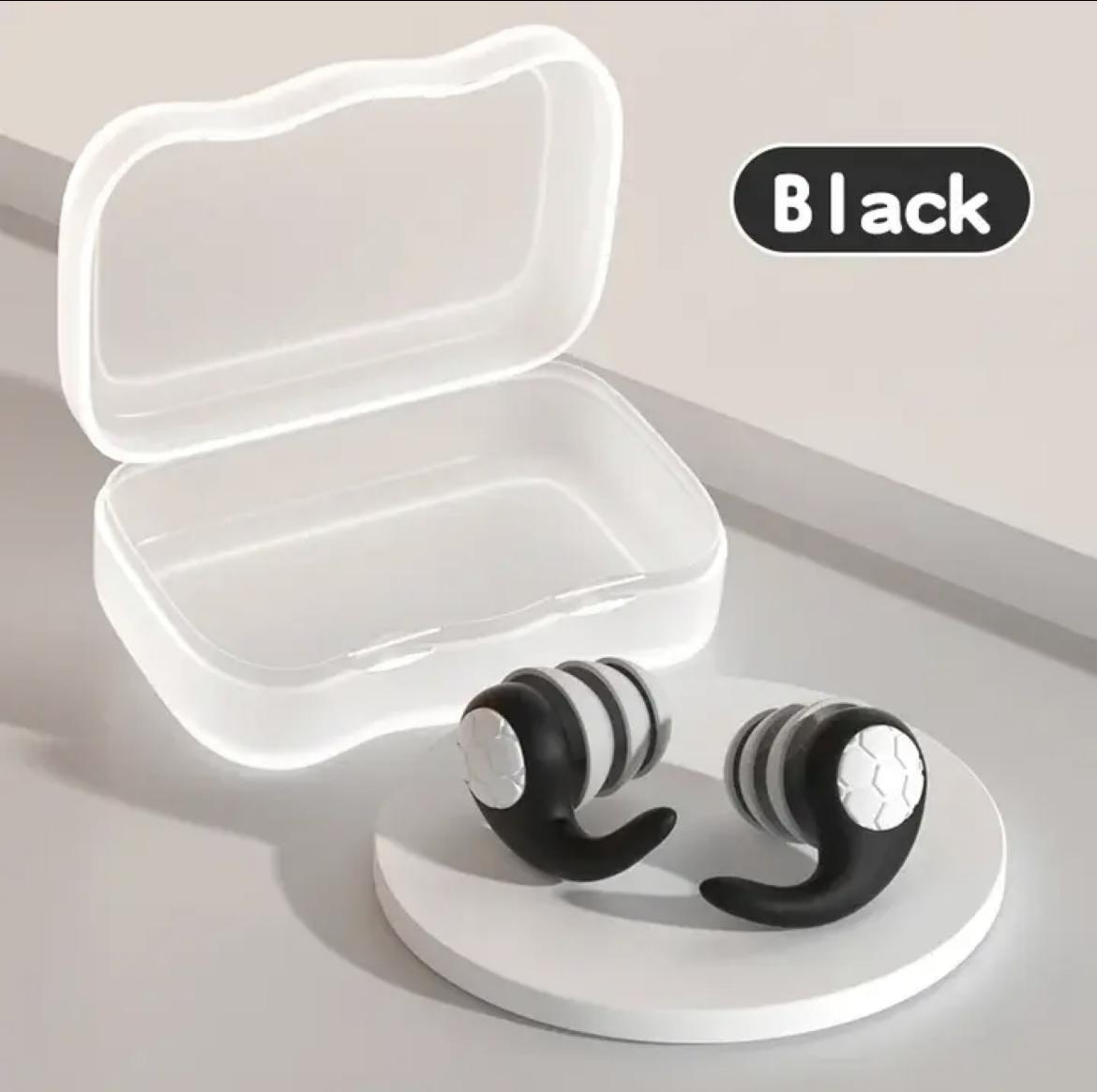 Силиконовые шумоподавляющие беруши, шумоподавляющие фильтры, сон, плавание, водонепроницаемые, трехслойные, бесшумные беруши