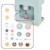 23Pcs Children Playhouse Wooden Simulation Coffee Maker Kitchen Toy Set Kids Montessori Educational Coffee Machine Puzzle Toy