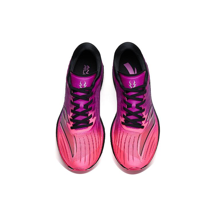 New Anta C202 4.0 Cushioning Anti Slip And Wear Resistant Low Top Nitrogen Technology Running Shoes Men's Purple Black Red 112235562-2