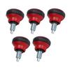 5Pcs Fitness Adjustment Knob Quick Release Spring Pull Pin Knob Replacement Part for Fitness Equipment Exercise Bike