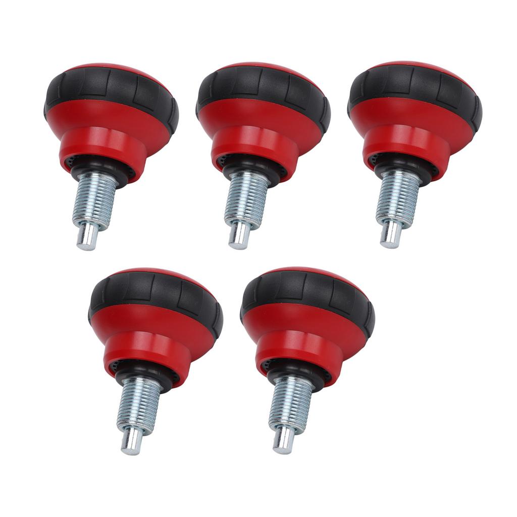 5Pcs Fitness Adjustment Knob Quick Release Spring Pull Pin Knob Replacement Part for Fitness Equipment Exercise Bike