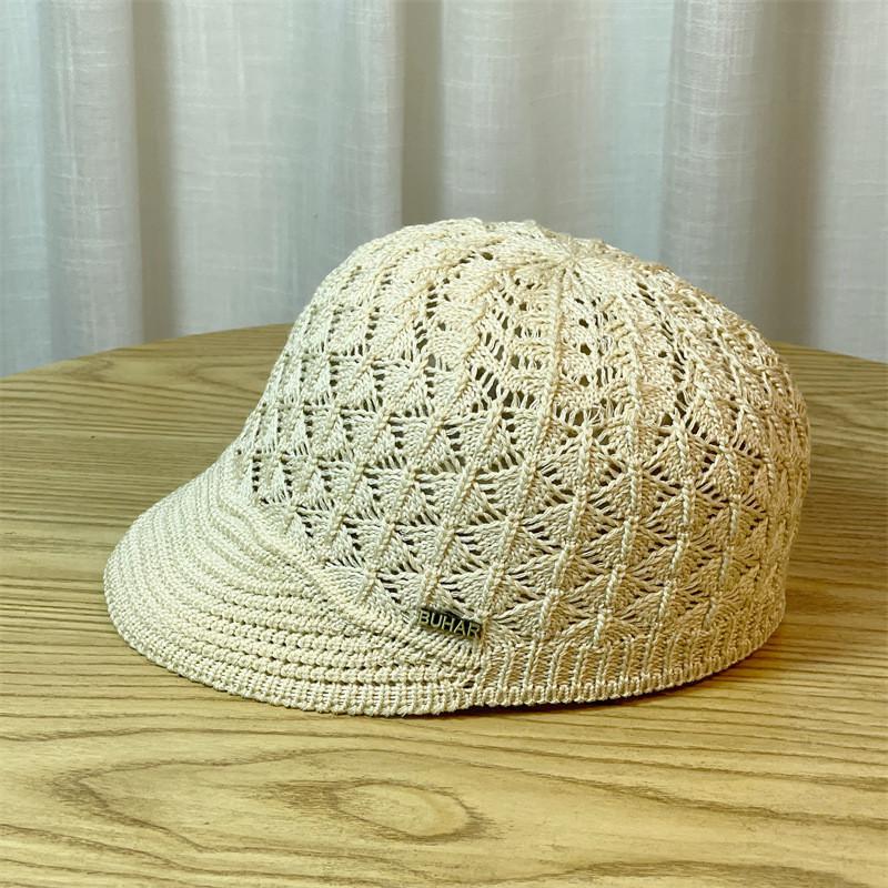 

Unique Round Top Large Brim Black Fisherman Hat For Women Sun Protection