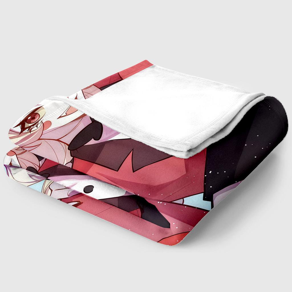 Anime Thin Flannel Blanket for Bedrooms,Living Rooms,Sofas Blankets,Offices,Lunch Breaks,Picnics,blankets Fluffy Blanket