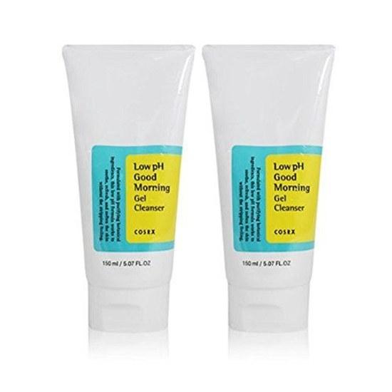 COSRX Low pH Good Morning Gel Cleanser 150ml X 2 Bottles Set