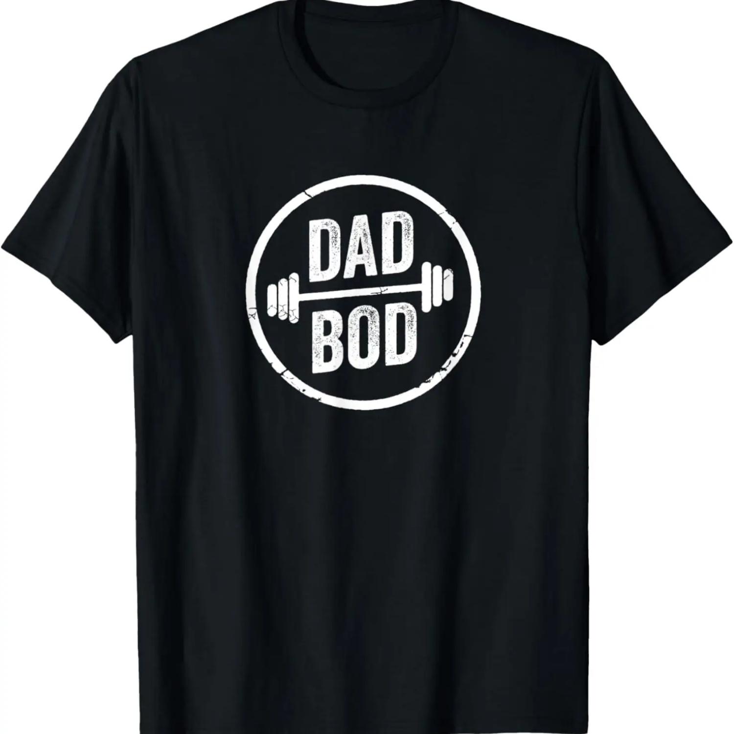 

Funny Mens Dad Bod, Father s workout - Gym T-Shirt XXXXXL чёрный