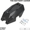 Battery Cover for Talaria Sting,Carbon Fiber Pattern Motorcycle Battery Guard Protect Warp for Electric Dirt Bike Ebike Taparia Sting MX3/Taparia