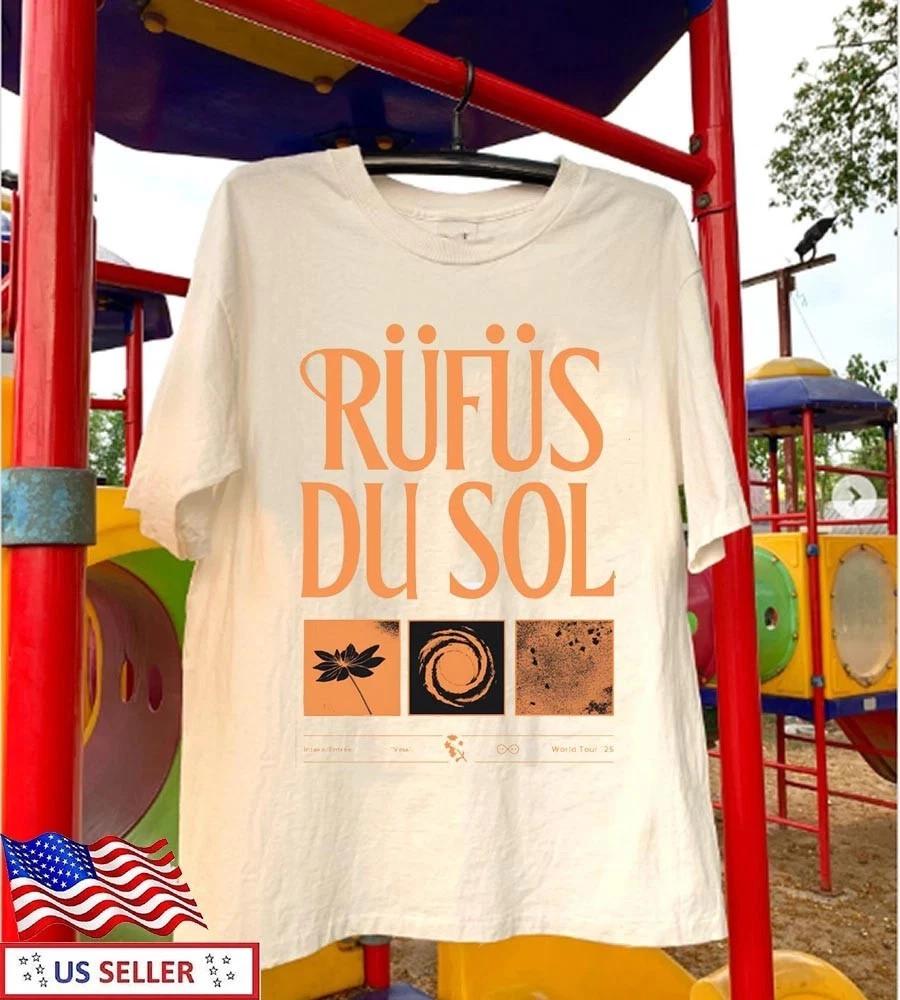 Rufus Du Sol World Tour 2026 Natural T-Shirt Unisex Fan Gift S-5XL XXL