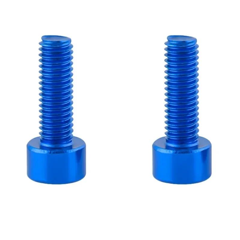 2/4pcs Bicycle Water Bottle Cage Bolts Holder Screws Hex Socket Screws M5 Aluminum Holder Bolts MTB Road Bike Accessories