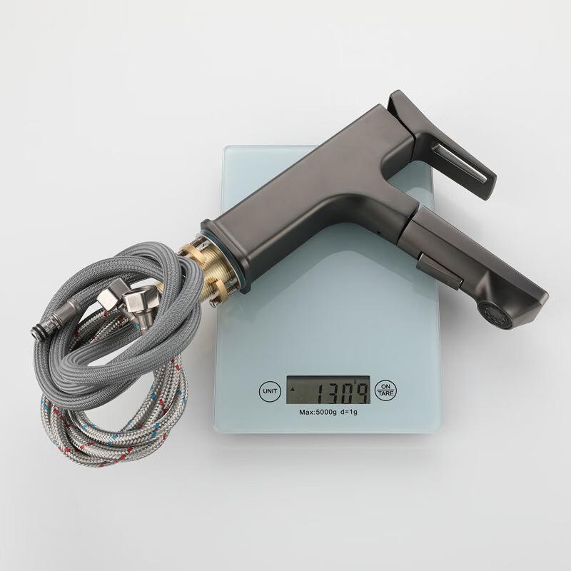 OEING Square Pull-out Brass Hot/Cold Faucet