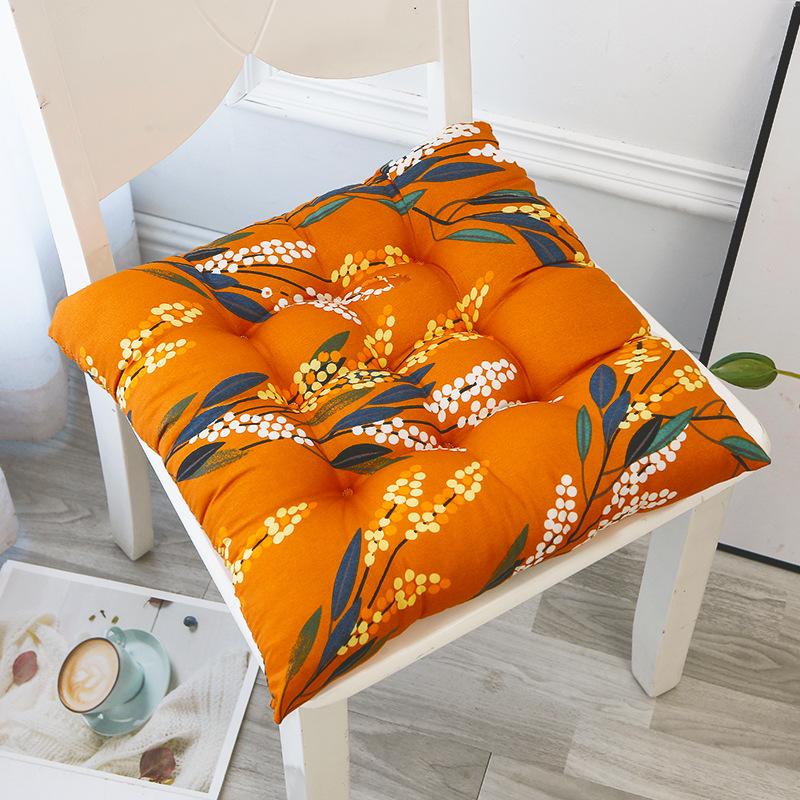 Soft Breathable Modern Solid Color Chair Cushions,Multifunctional Square Seat Pads, Suitable for Office, Home and Dining Comfort