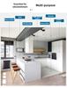 Retro Gray Floral Wall Panels Matte Waterproof Peel and Stick for Kitchen Countertop Floor Renovation