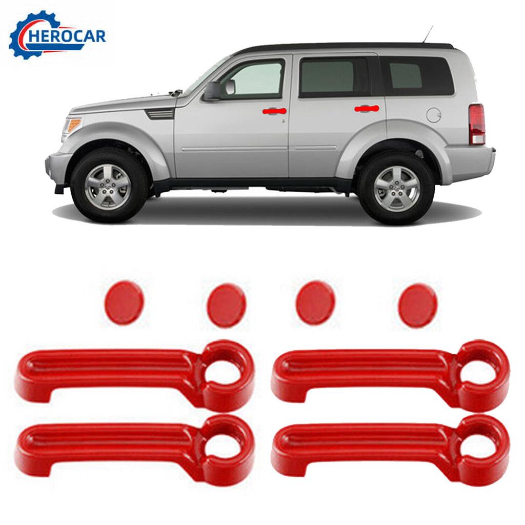 Czerwony Panel Deski Rozdzielczej Konsola Ramka Dekoracyjna Pokrywa Wykończenie Dla 2007-2012 Dodge Nitro