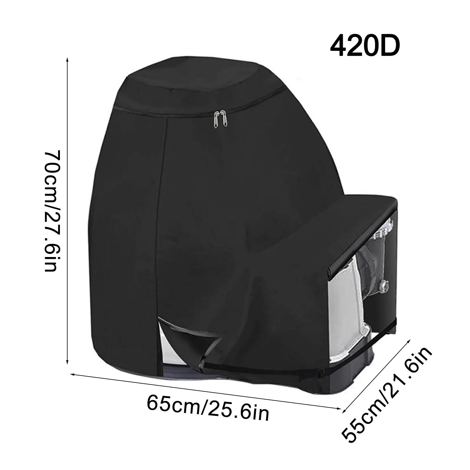 

Oxford Cloth Sand Filter Pump Cover Waterproof and UV Resistant Compatible with 16in and 18in Pumps Elastic Fastening