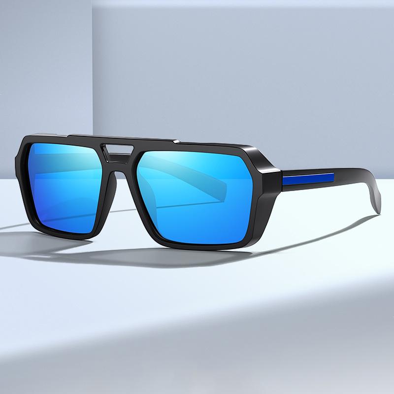 European and American new fashion sports sunglasses, polarized and colorful men's sunglasses, outdoor cycling sunglasses sunglasses