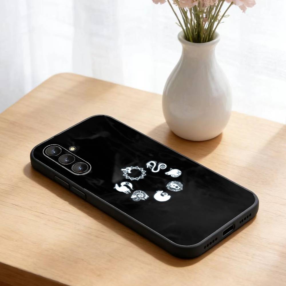 

The Seven Deadly Sins Phone Case For Samsung Galaxy A73,21,22,32,71,53,52,51,80,5G Soft Black Cover Samsung a21