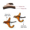 Kalimba Thumb Piano & Ukulele Foldable Wooden Display Stand