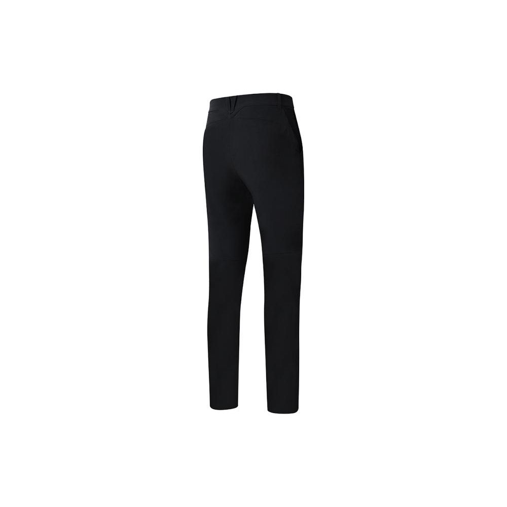Fila Inspiration Series Solid Color Golf Woven Casual Pants Men Bottoms Deep-Black A11M325806F-BK