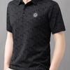 Men's Summer Short Sleeve Polo Lapel Collar Casual T-Shirt Comfortable Breathable Top